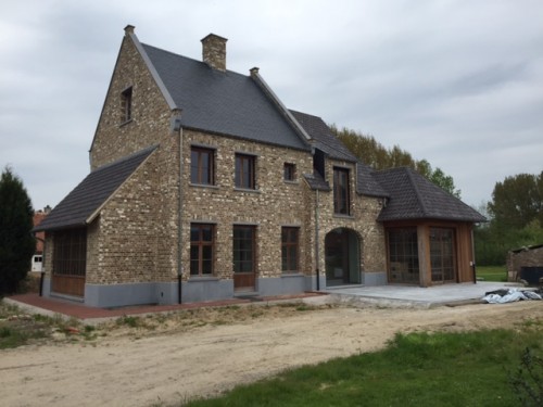 Bouwen van een landelijke eengezinswoning